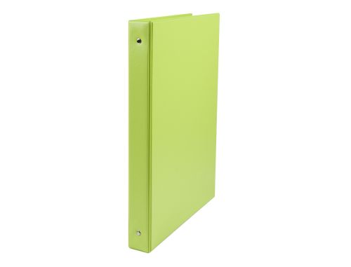 Pasta liderpapel 4 aneis 25 mm redondos plastico folio cor verde pistacho , Liderpapel , 73742 , 8423473069725